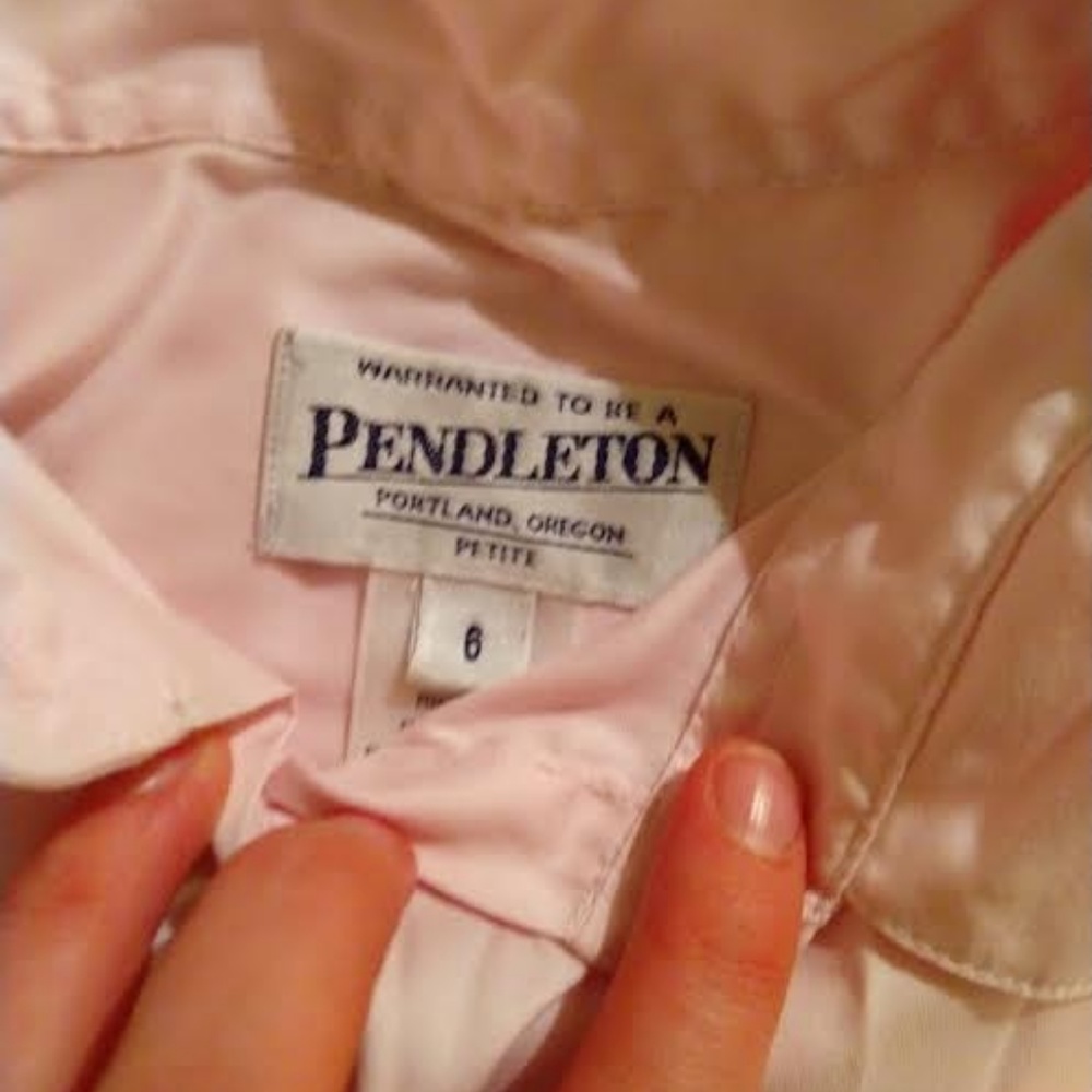 Pink Pendleton Button Up - image 2